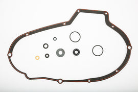 James Gasket primary cover foam gasket kit for motorcycle engine, includes seals and gaskets for secure fit and protection.