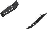 MBRP Exhaust - Rock Slider Kit Steel Blk Can - 241-10303