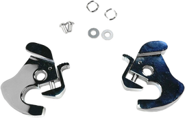 HardDrive Chrome Repl Latch Kit for Detachable Side Plates, hardware fastener fitting with latch components.