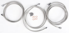 Load image into Gallery viewer, Streamline rear brake line for Wildcat 170-1185, standard A/C brake system, showing metal tubing and fittings.