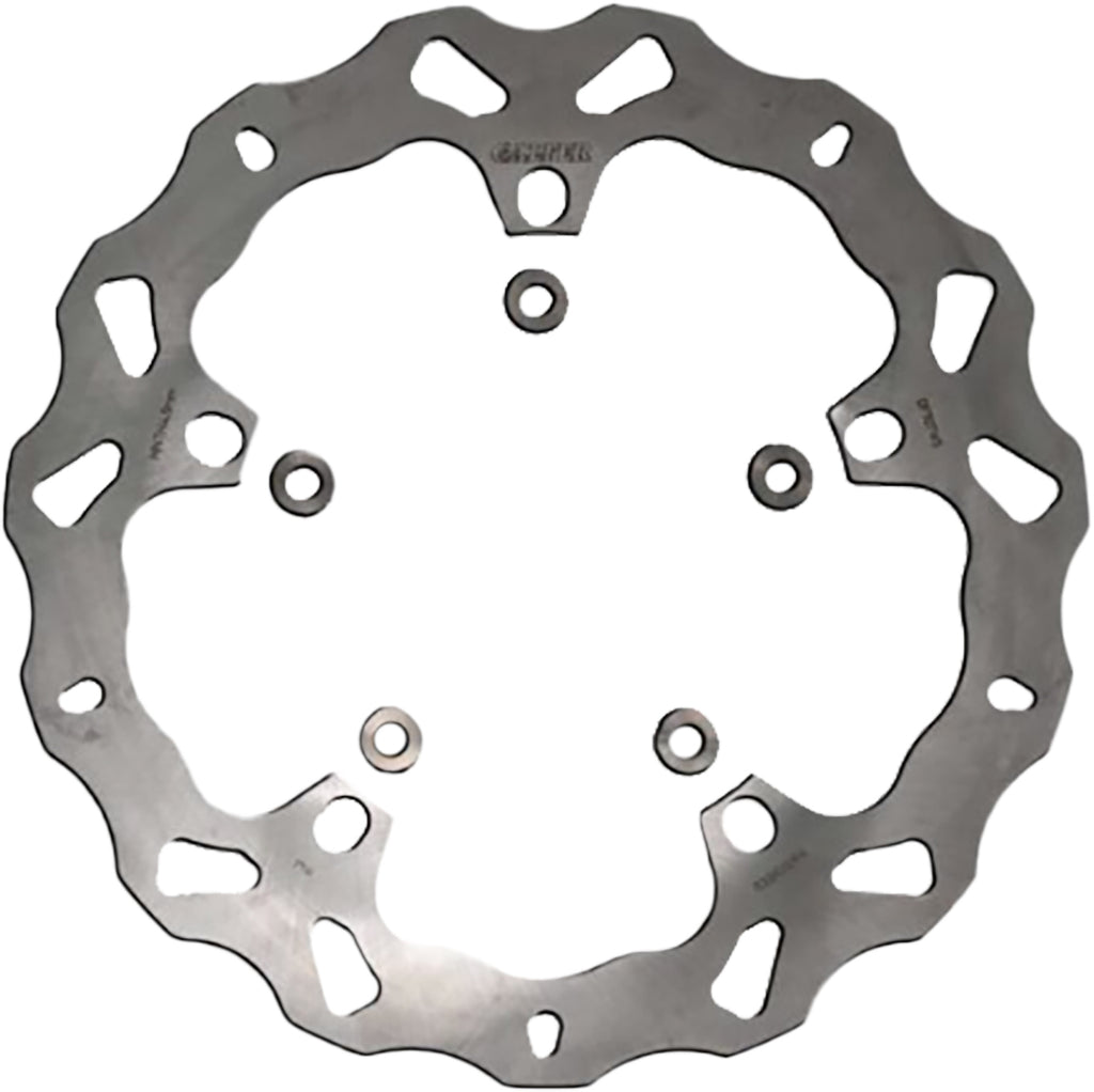 Front Disc 320mm Solid Mount Wave Rotor