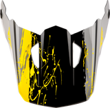 Fly Racing - Yth Kinetic Drip Helmet Visor Grey/Black/Yellow Ys-Yl - 73-8679VY