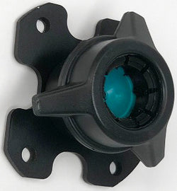 TechMount top plate accessory for Garmin Zumo 660, compatible with 4-Tech mounting systems, shown on a white background.