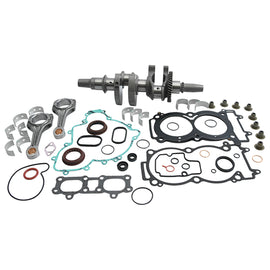 Hot Rods Bottom End Kit Pol 421-HR0119 for engine rebuild, showing engine components assembled in a detailed view.