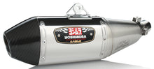 Load image into Gallery viewer, Yoshimura Street RS-4 slip-on exhaust for motorcycles, showcasing stainless steel construction and sleek design.