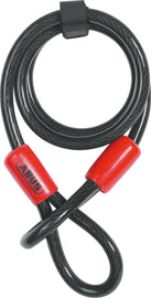 Abus Cobra Loop Cable 4.5ft security cable with keyed lock for bike or equipment security, featuring durable steel construction.