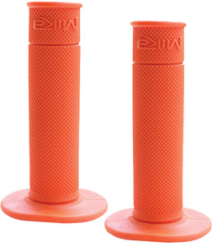 Mika Metals Grips 50/50 Waffle Org, durable orange grip with textured waffle pattern for improved handling and control.