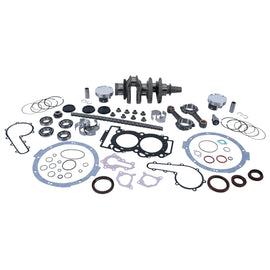 Vertex complete engine rebuild kit for Pol WR00048, includes engine components arranged neatly on a clean surface.