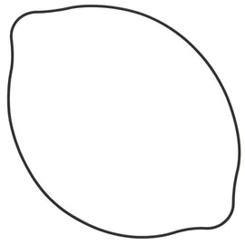 Vertex clutch cover gasket for engine, showing the gasket's shape and material for sealing clutch cover components.