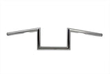 5-1/2 inch Z Handlebar with Indents Chrome