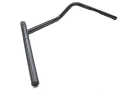 6 inch Medium Buckhorn Handlebar with Indents Black