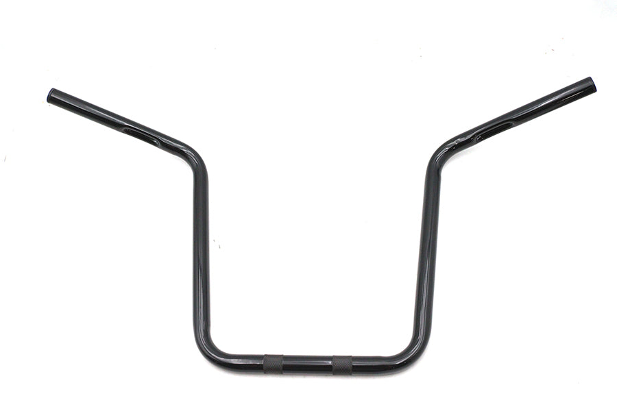 13 inch Replica Handlebar with Indents Black