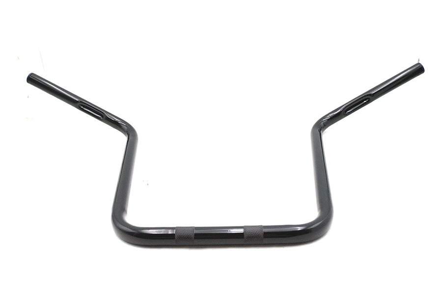 13 inch Replica Handlebar with Indents Black