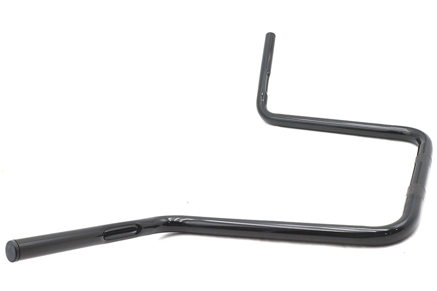 13 inch Replica Handlebar with Indents Black