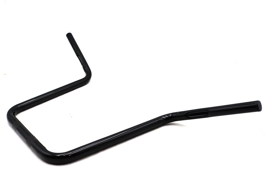 13 inch Replica Handlebar with Indents Black