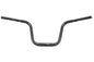 12 inch Mini Ape Hanger Handlebar with Indents Black