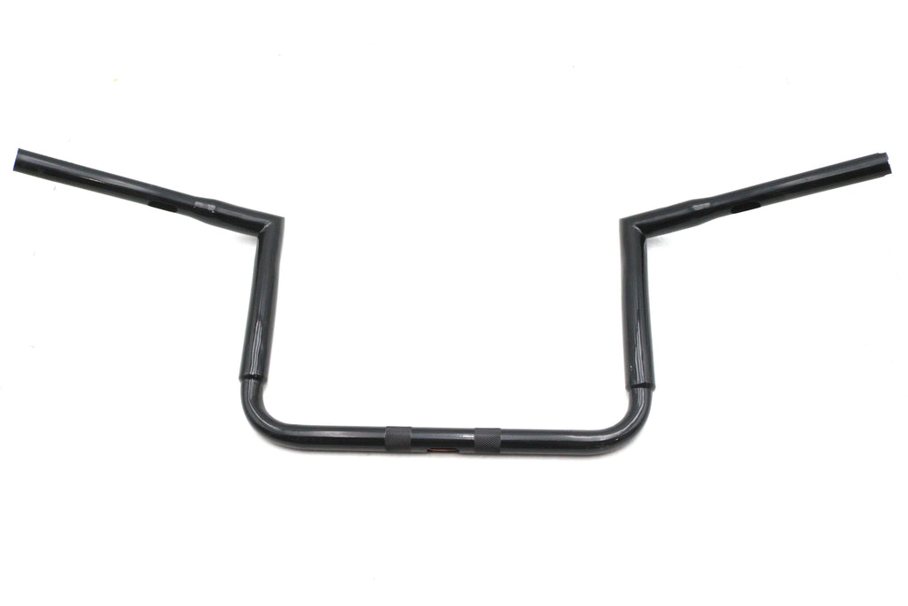 Factory Sample 12 inch Black ChiZeled Z-Bar Handlebar withou