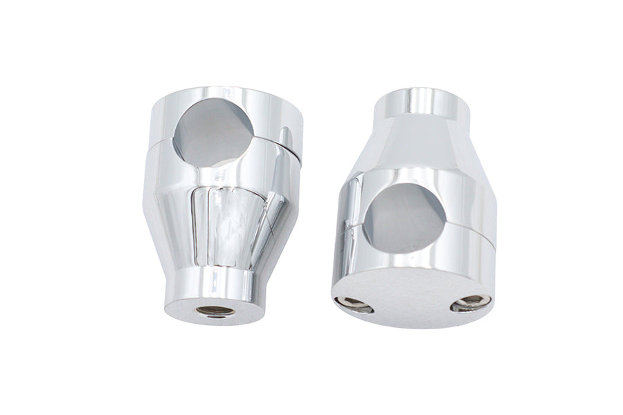 Wyatt Gatling 2 inch Shorty Glide Riser Set Chrome