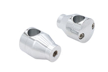 Load image into Gallery viewer, Wyatt Gatling 2 inch Shorty Glide Riser Set Chrome