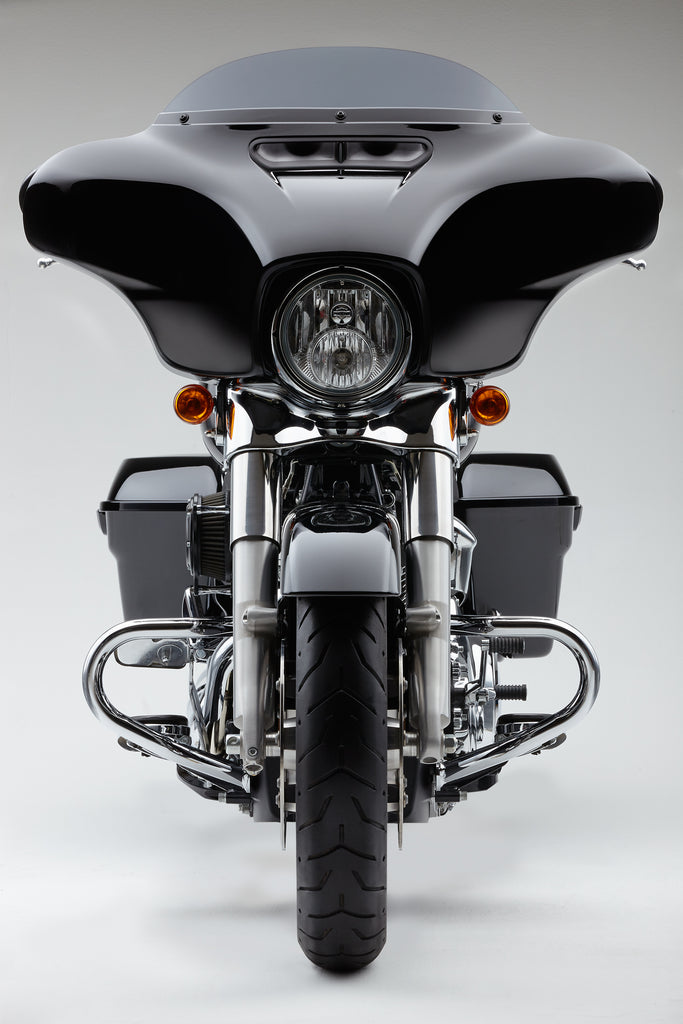 Chrome Cobra Case Guard body part for Flh 14-24 models, showing a sleek, polished metal finish with detailed contours.