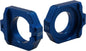 Blue WORKS Axle Blocks Elite KTM/Hus drive system, showing the durable drive axle blocks with detailed design for motorcycle maintenance.