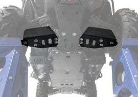 RIVAL POWERSPORTS USA front A-arm guards made of durable plastic, designed to protect motorcycle A arms during riding.