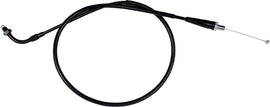 Black vinyl throttle cable by Motion Pro for hydraulic control lines, featuring a durable and flexible design.