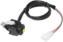SP1 reverse switch Pol 27-01535 showing the black switch with red and black wiring terminals on a white background.