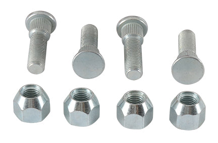 All Balls Wheel Stud Kit 28-51024 showing metal wheel studs and hardware components for vehicle wheel assembly.