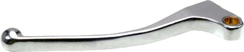 Motion Pro silver clutch lever for motorcycle, featuring a sleek design and ergonomic grip for smooth clutch operation.