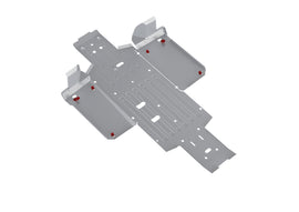 RIVAL POWERSPORTS USA Central Skid Plate Alloy guards for off-road vehicles, showing a sturdy metal protection component.