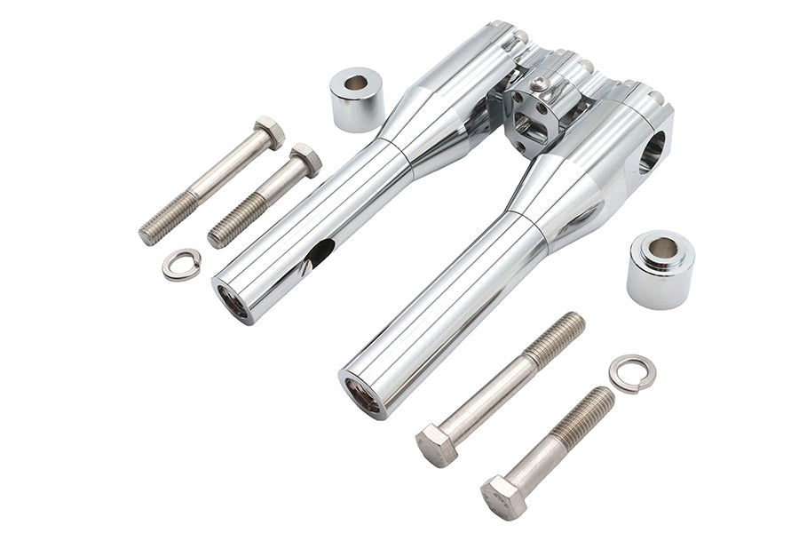Wyatt Gatling 8 inch Baron Style Riser Set Chrome