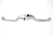 Charger l'image dans la galerie, Chrome Contour Drilled Hand Lever Set with Skull Ends