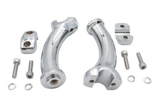 Charger l'image dans la galerie, 5-3/4 inch Fatty Pullback Riser Kit Chrome