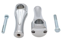 Charger l'image dans la galerie, 5 inch Solid Billet Chrome Riser Set