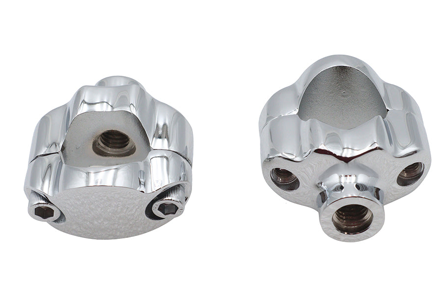 1-1/4 inch Riser Kit Chrome
