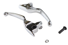 Charger l'image dans la galerie, Chrome Smooth Contour Tamer Hand Lever Set
