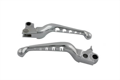 Chrome Drilled Hand Lever Set