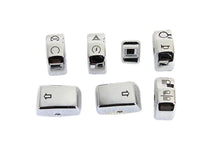 Charger l'image dans la galerie, Handlebar Switch Cap Set Chrome
