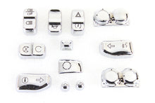Charger l'image dans la galerie, Handlebar Switch Cap Set Chrome