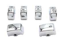 Charger l'image dans la galerie, Handlebar Switch Cap Set Chrome