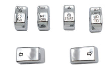 Charger l'image dans la galerie, Handlebar Switch Cap Set Chrome