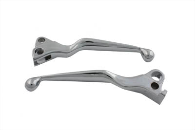Chrome Contour Hand Lever Set