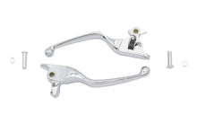 Charger l'image dans la galerie, M8 Brake and Clutch Lever Set Chrome