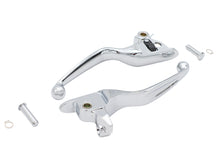 Charger l'image dans la galerie, M8 Brake and Clutch Lever Set Chrome