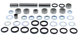 All Balls suspension linkage kit 22-71188 with bearings and seals, showing components laid out for motorcycle or ATV repair.