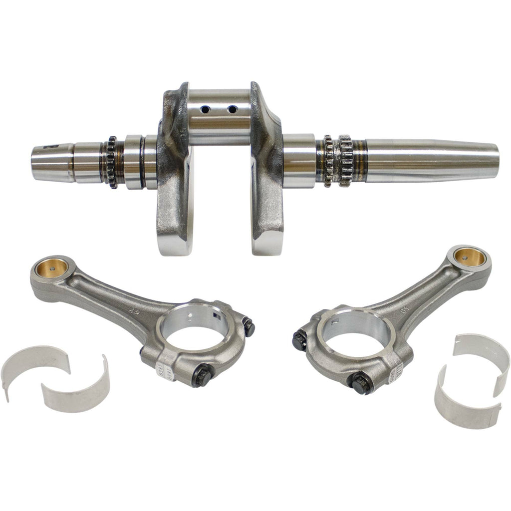 Hot Rods engine crankshaft and rods kit with metal components, designed for high-performance automotive engines.