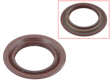 Load image into Gallery viewer, SP1 engine center crank seal S-D 850 12-1299, round rubber gasket with metal core, shown in close-up.