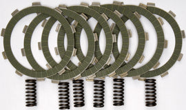 EBC Motorcycle Brakes Street Racer Clutch Kit SRC66 showing clutch plates and components for high-performance motorcycle clutch system