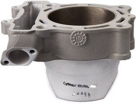 Cylinder Works engine cylinder for Kawasaki 422-30004, showing the metal cylinder with detailed fins and bolt holes.